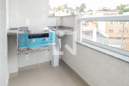 Sacada de apartamento à venda com 2 quartos, 55m² em Baeta Neves, São Bernardo do Campo