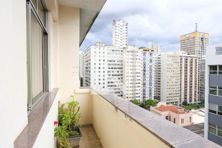 Varanda de apartamento à venda com 3 quartos, 155m² em Centro, Belo Horizonte