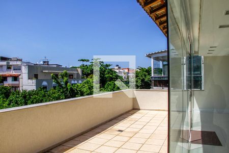 Varanda de apartamento para alugar com 5 quartos, 530m² em Barra da Tijuca, Rio de Janeiro