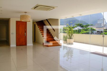 Sala de apartamento à venda com 5 quartos, 530m² em Barra da Tijuca, Rio de Janeiro