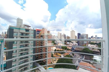 Varanda da Sala de apartamento à venda com 1 quarto, 70m² em Cambuí, Campinas