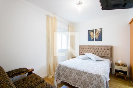 Quarto 1 - Suíte de apartamento à venda com 2 quartos, 72m² em Vila Eldizia, Santo André