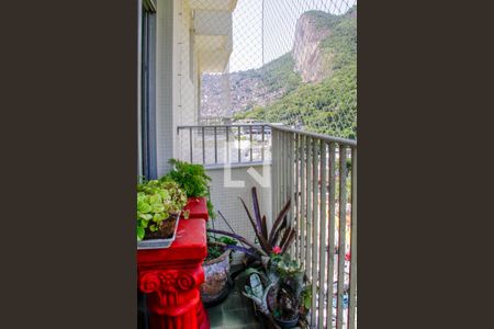 Varanda de apartamento à venda com 2 quartos, 128m² em São Conrado, Rio de Janeiro