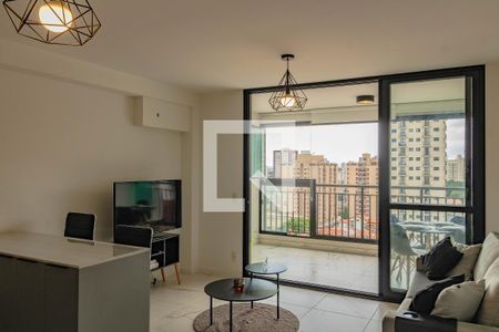 Sala de apartamento para alugar com 2 quartos, 62m² em Mirandópolis, São Paulo