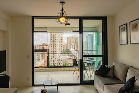 Sala de apartamento para alugar com 2 quartos, 62m² em Mirandópolis, São Paulo