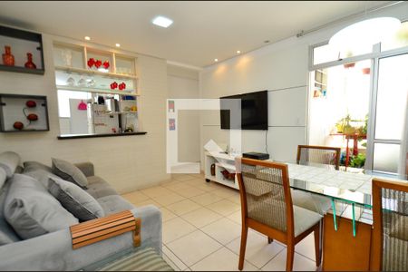 Sala de apartamento à venda com 3 quartos, 61m² em Silveira, Belo Horizonte