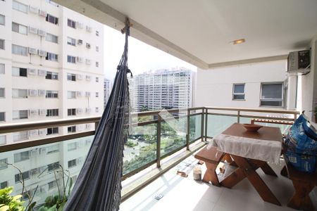 Varanda da Sala de apartamento à venda com 2 quartos, 75m² em Jacarepaguá, Rio de Janeiro