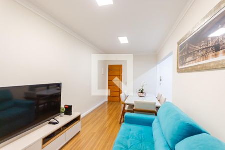 Sala de apartamento à venda com 2 quartos, 67m² em Parque das Nações, Santo André