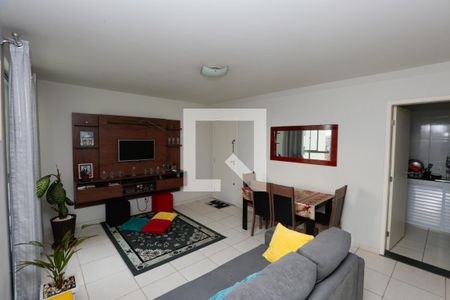 Sala de apartamento à venda com 3 quartos, 79m² em Diamante, Belo Horizonte