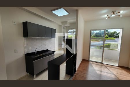 Sala/Cozinha de apartamento para alugar com 3 quartos, 54m² em Jardim da Fonte, Jundiaí