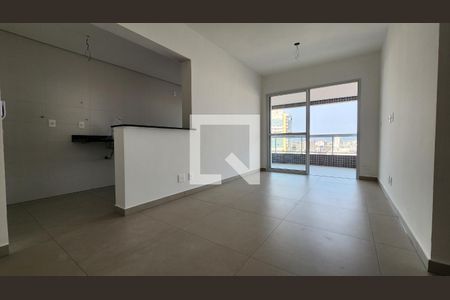 Sala de apartamento para alugar com 1 quarto, 61m² em Boqueirão, Santos