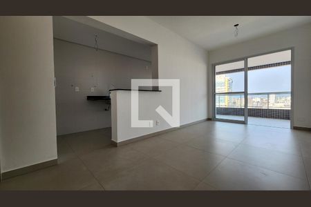 Sala de apartamento para alugar com 1 quarto, 61m² em Boqueirão, Santos