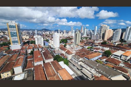 Vista da Varanda de apartamento para alugar com 1 quarto, 61m² em Boqueirão, Santos