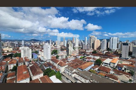 Vista da Varanda de apartamento para alugar com 1 quarto, 61m² em Boqueirão, Santos