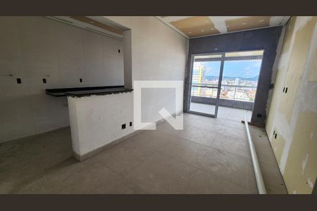 Sala de apartamento para alugar com 1 quarto, 61m² em Boqueirão, Santos