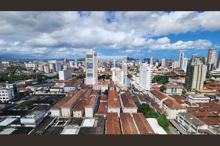 Vista da Varanda de apartamento para alugar com 1 quarto, 61m² em Boqueirão, Santos