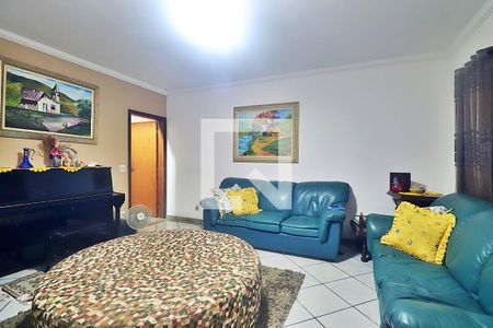 Sala de casa para alugar com 4 quartos, 194m² em Vila Camilópolis, Santo André