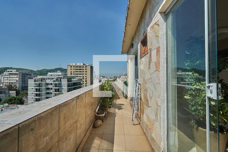 Sala Varanda de apartamento à venda com 2 quartos, 90m² em Grajaú, Rio de Janeiro