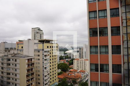 Vista da Sala de apartamento à venda com 1 quarto, 45m² em Jardim Paulista, São Paulo