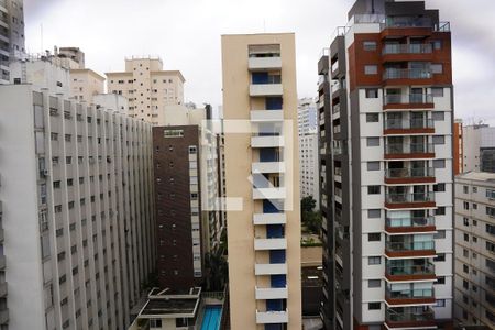 Vista do Quarto de apartamento à venda com 1 quarto, 45m² em Jardim Paulista, São Paulo