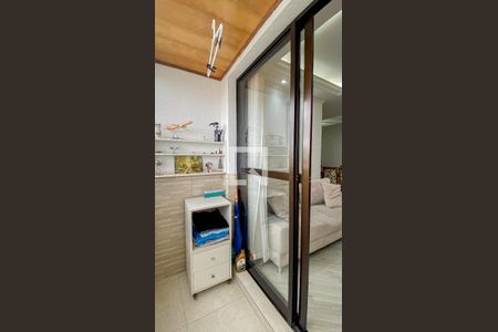 Varanda Sala - Sala de Jantar de apartamento à venda com 3 quartos, 75m² em Jardim Stella, Santo André