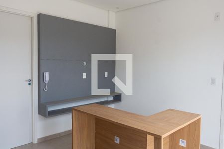 Sala - Cozinha de apartamento para alugar com 1 quarto, 88m² em Jardim Trussardi, São Paulo