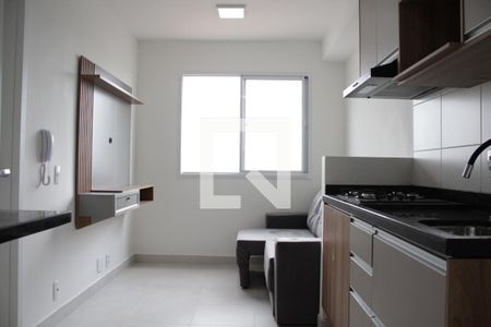 Sala  de apartamento à venda com 1 quarto, 25m² em Vila Cláudia, São Paulo