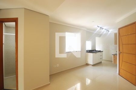 Sala de apartamento para alugar com 2 quartos, 75m² em Campestre, Santo André