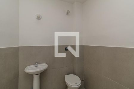 Banheiro de kitnet/studio à venda com 1 quarto, 18m² em Santa Efigênia, São Paulo