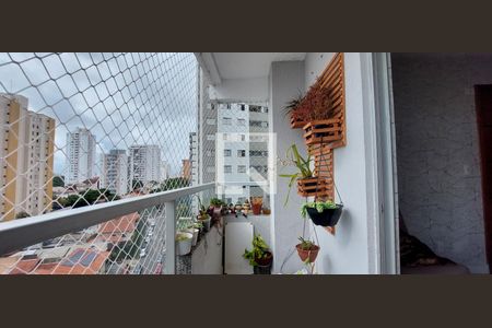 Varanda Sala de apartamento à venda com 2 quartos, 90m² em Vila Gilda, Santo André