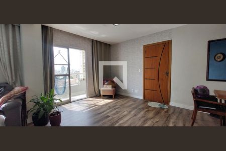 Sala de apartamento à venda com 2 quartos, 90m² em Vila Gilda, Santo André