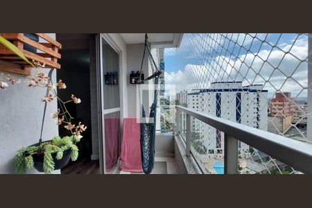 Varanda Sala de apartamento à venda com 2 quartos, 90m² em Vila Gilda, Santo André