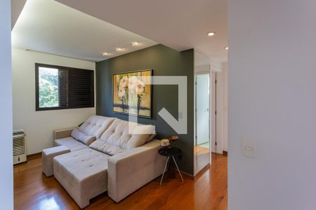 Sala de TV de apartamento à venda com 3 quartos, 125m² em Sion, Belo Horizonte
