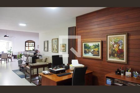 Sala de casa de condomínio para alugar com 4 quartos, 600m² em Chácara Morada Mediterrânea, Jundiaí