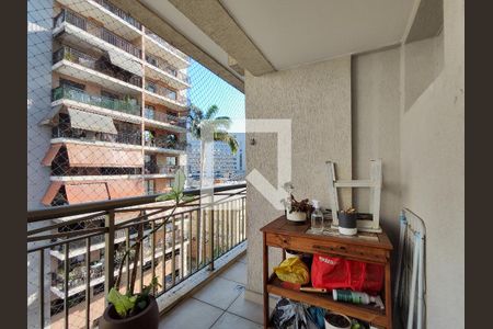 Varanda da Sala de apartamento à venda com 2 quartos, 64m² em São Cristóvão, Rio de Janeiro