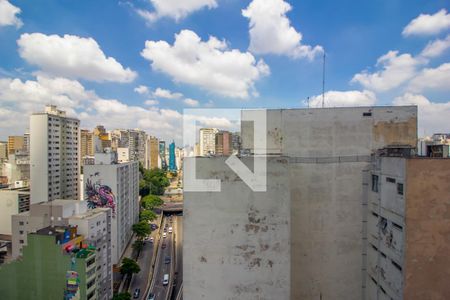Vista da Varanda de kitnet/studio para alugar com 1 quarto, 27m² em Vila Buarque, São Paulo
