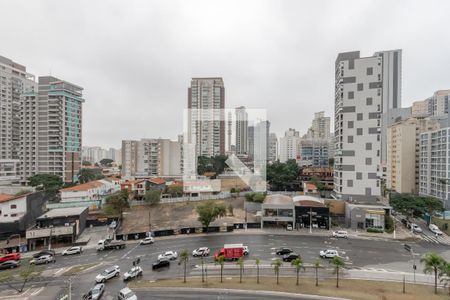 Vista da Varanda de kitnet/studio para alugar com 1 quarto, 25m² em Jardim das Acácias, São Paulo