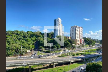 Vista da Varanda de apartamento para alugar com 1 quarto, 50m² em Candeal, Salvador
