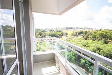 Sacada da Sala de apartamento para alugar com 1 quarto, 34m² em Vila Monte Alegre, Ribeirão Preto