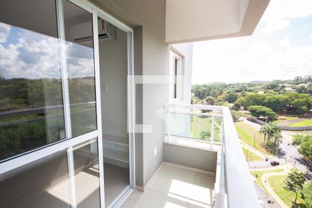Sacada da Sala de apartamento para alugar com 1 quarto, 34m² em Vila Monte Alegre, Ribeirão Preto