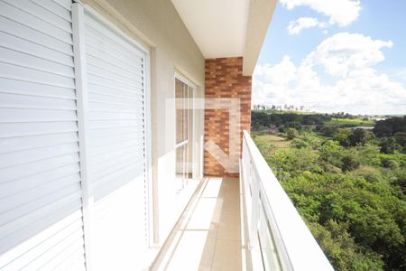 Sacada da Sala de apartamento para alugar com 1 quarto, 35m² em Vila Monte Alegre, Ribeirão Preto