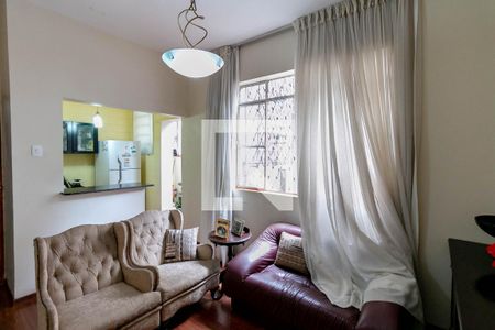 Sala de apartamento à venda com 1 quarto, 51m² em Serra, Belo Horizonte