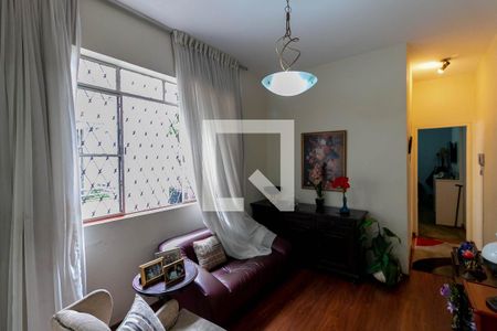 Sala de apartamento à venda com 1 quarto, 51m² em Serra, Belo Horizonte