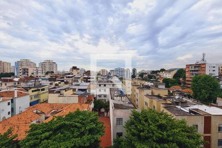Varanda da Sala vista de apartamento à venda com 2 quartos, 56m² em Todos Os Santos, Rio de Janeiro