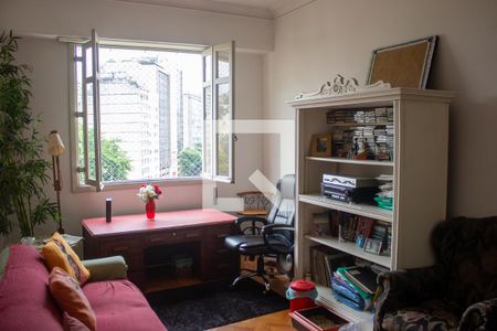 Sala de apartamento à venda com 2 quartos, 100m² em Glória, Rio de Janeiro