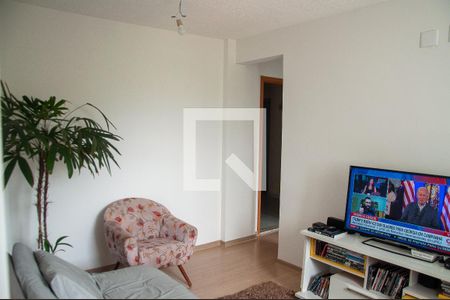 Sala de apartamento à venda com 2 quartos, 47m² em Indaiá, Belo Horizonte