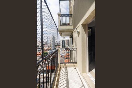 Varanda Sala  de apartamento à venda com 2 quartos, 77m² em Vila Gomes Cardim, São Paulo