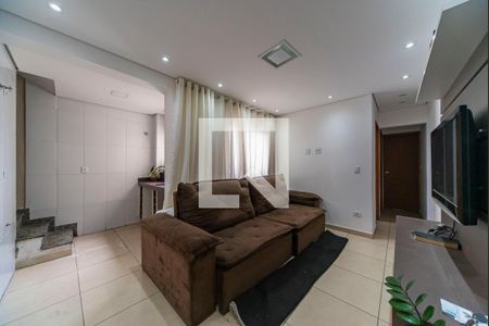 Sala de apartamento para alugar com 2 quartos, 120m² em Vila Vitória, Santo André