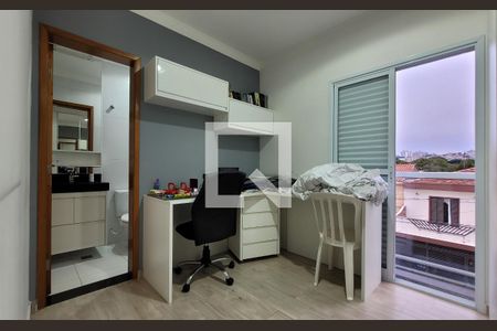 Suíte de apartamento para alugar com 2 quartos, 120m² em Jardim Ocara, Santo André