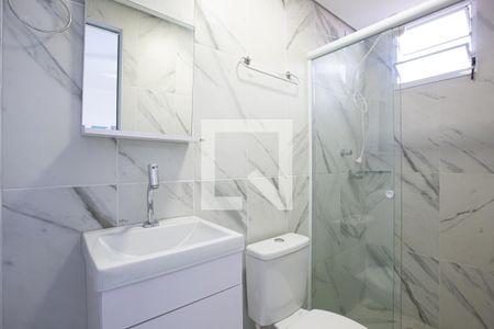 BANHEIRO de kitnet/studio para alugar com 1 quarto, 15m² em Barra Funda, São Paulo